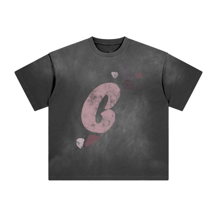 Pink Washed Mosaic Tee