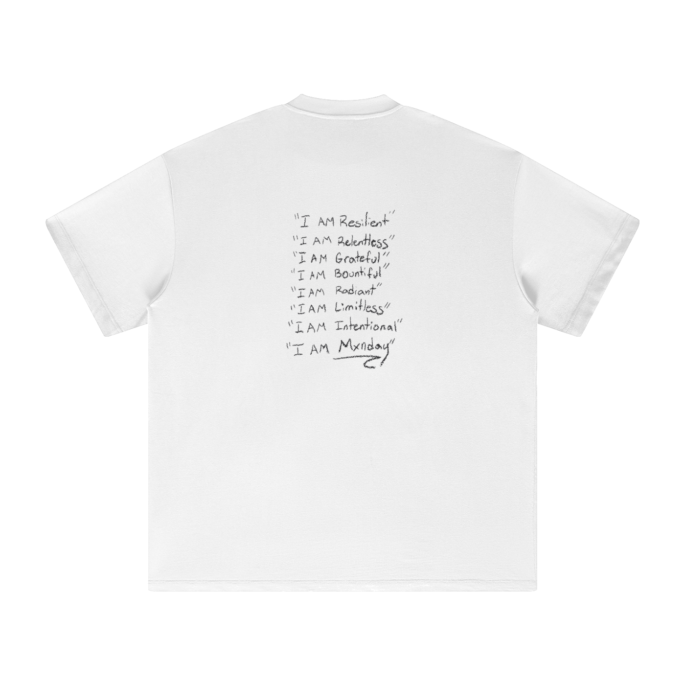"I AM" Tee White