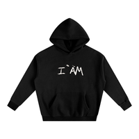 "I AM" Hoodie Black