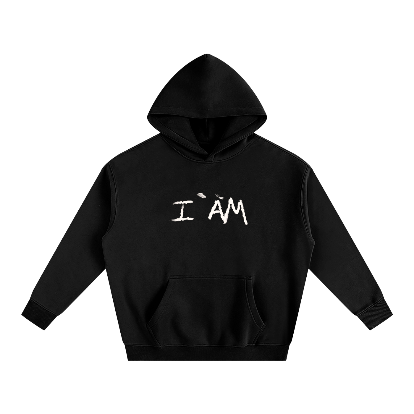 "I AM" Hoodie Black